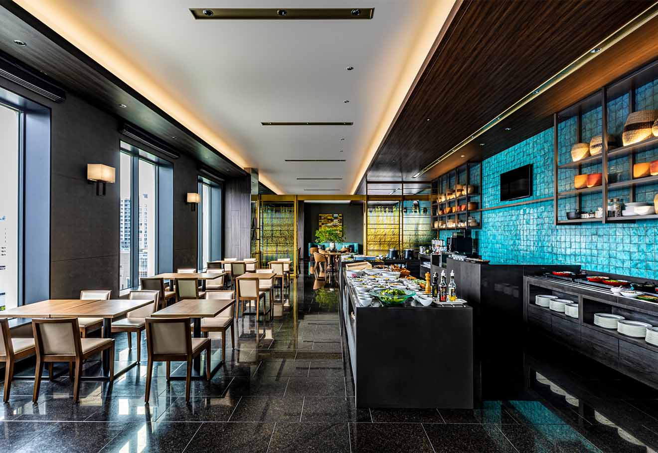 フレンチレストラン「La Belle Assiette」の店内イメージ